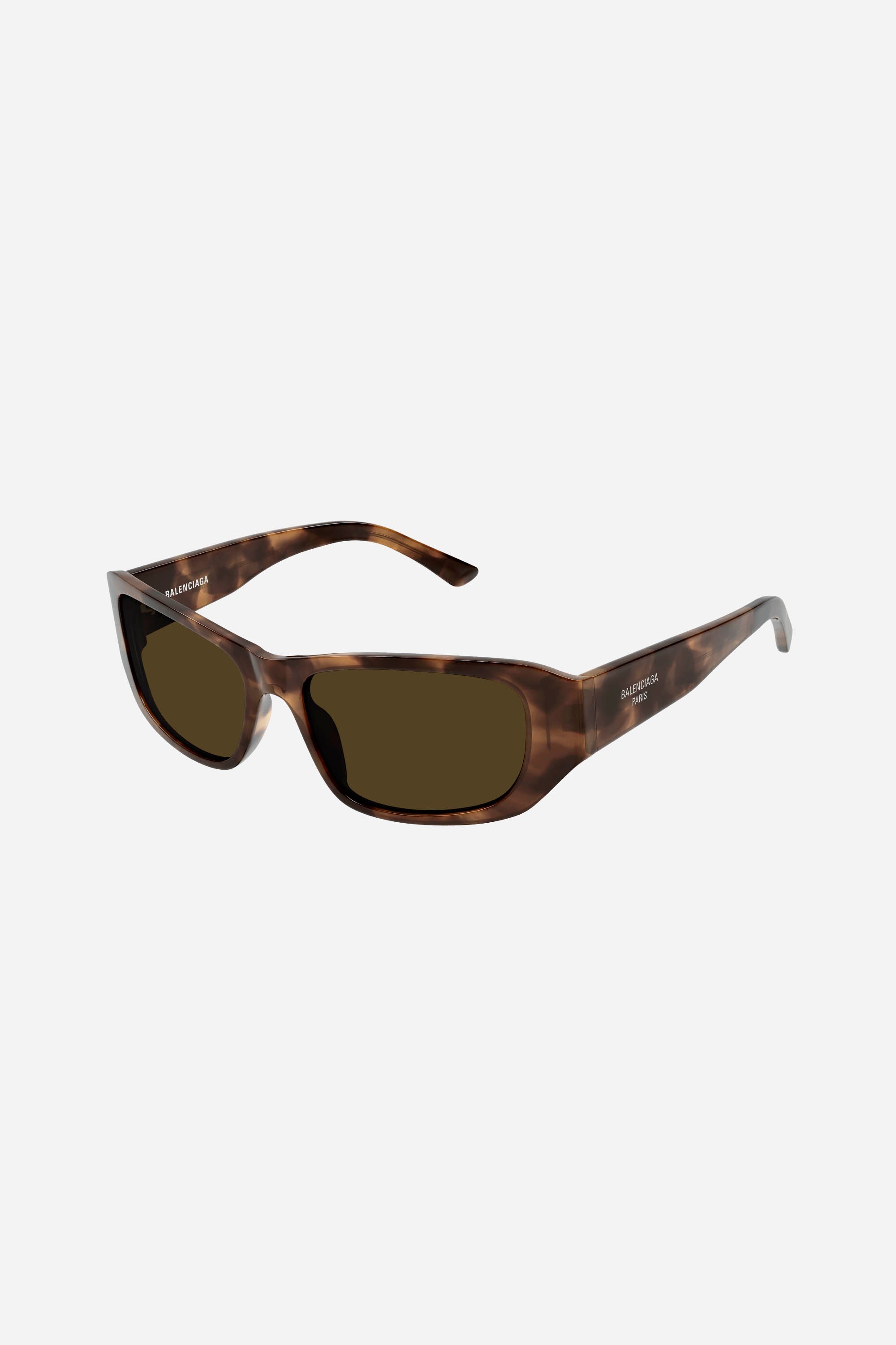 Gafas de sol unisex color habana oscuro con lente marrón