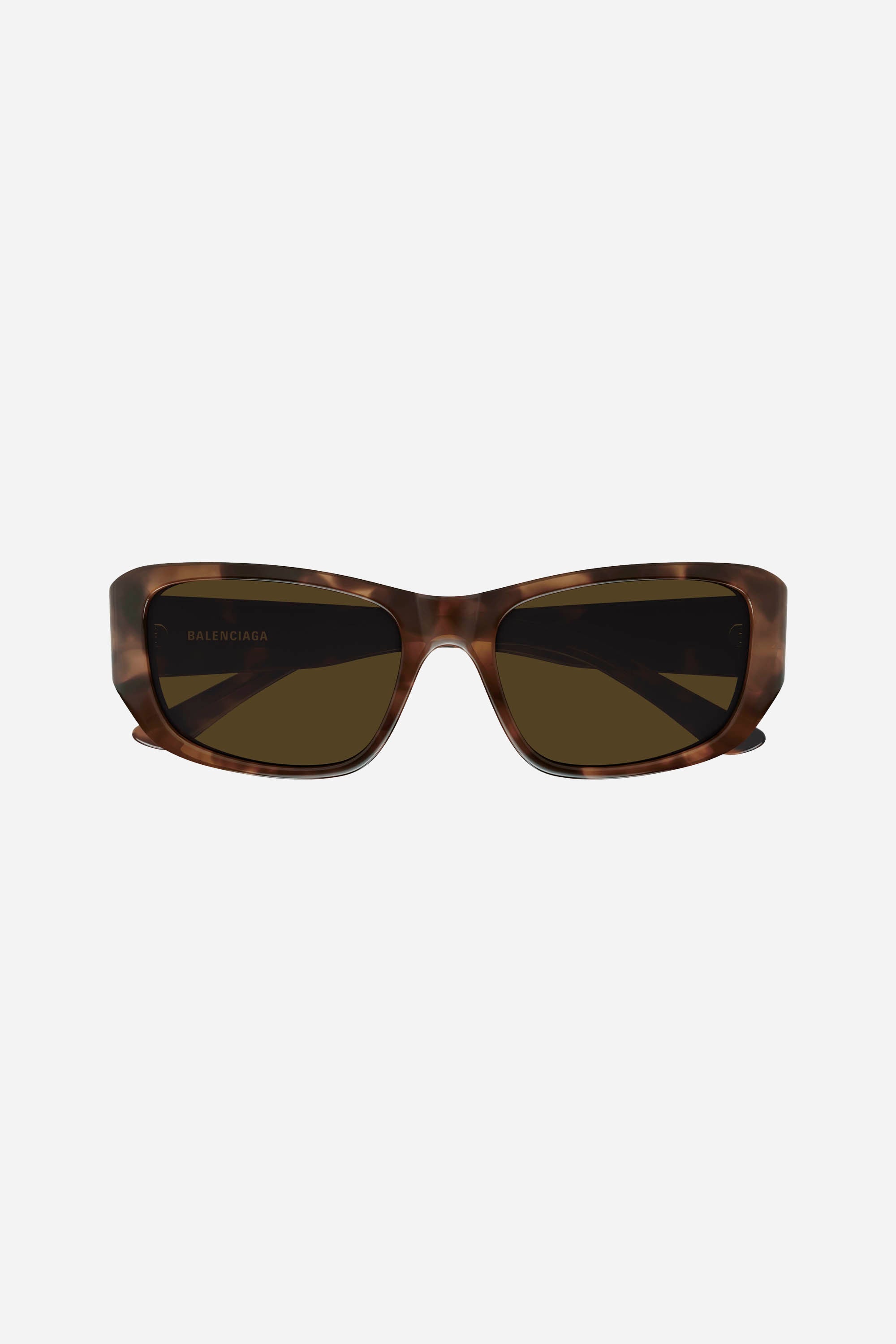 Gafas de sol unisex color habana oscuro con lente marrón