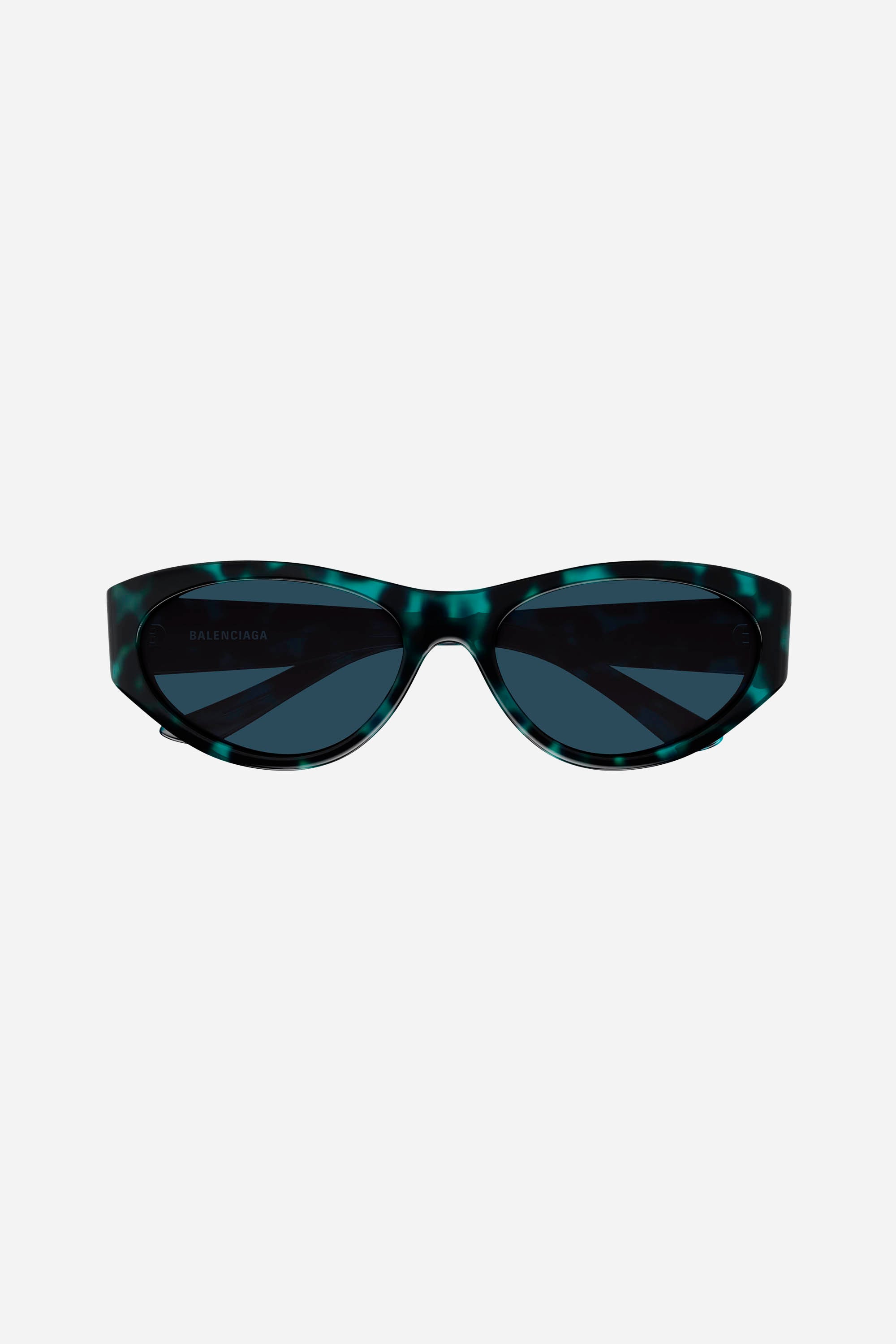 Gafas de sol Balenciaga de ojo de gato en color azul con lentes azules