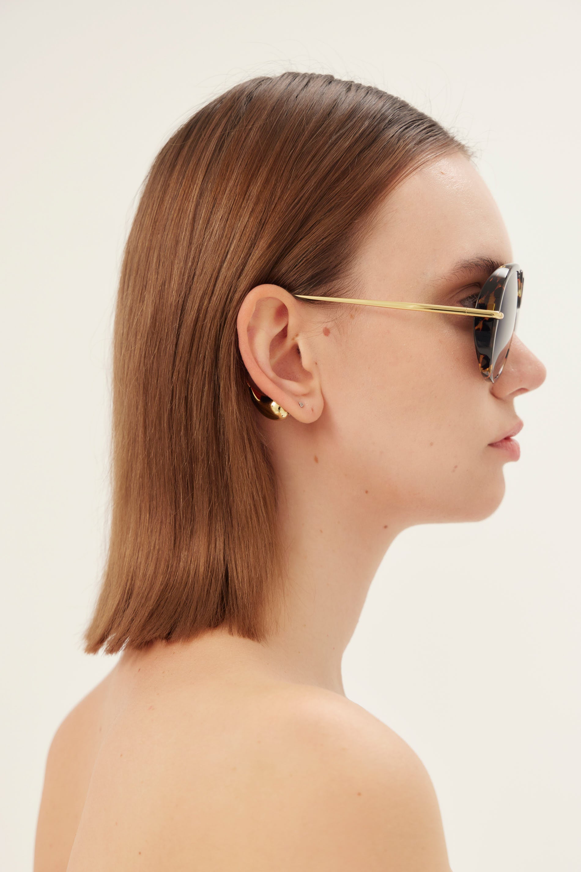 Occhiali da sole pilota Bottega Veneta